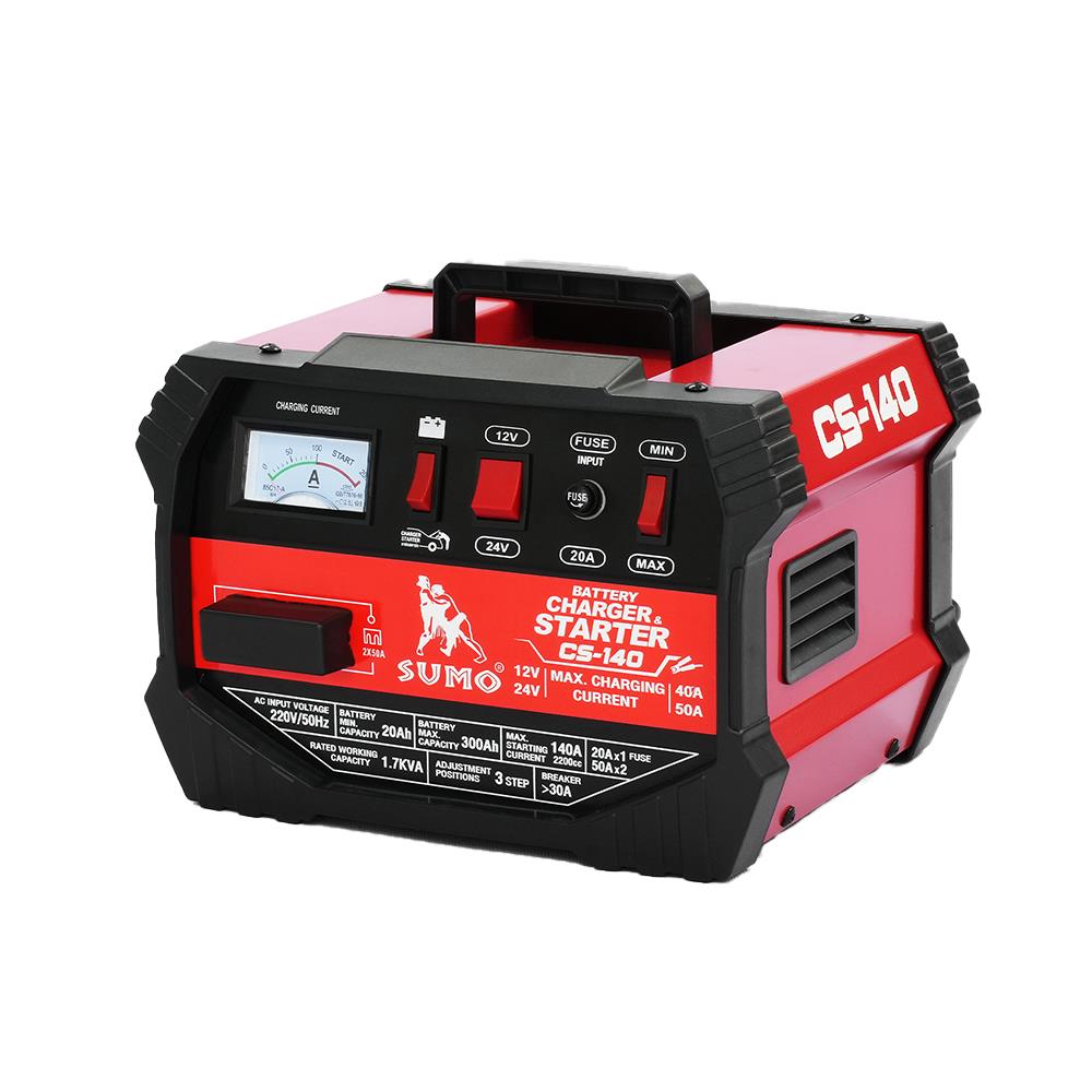 เครื่องชาร์จสตาร์ตแบตเตอรี่ SUMO CS-140 50 แอมแปร์