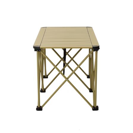 โต๊ะพับแคมป์ปิ้ง SPRING NIKKO 100 ซม. สีน้ำตาล_4