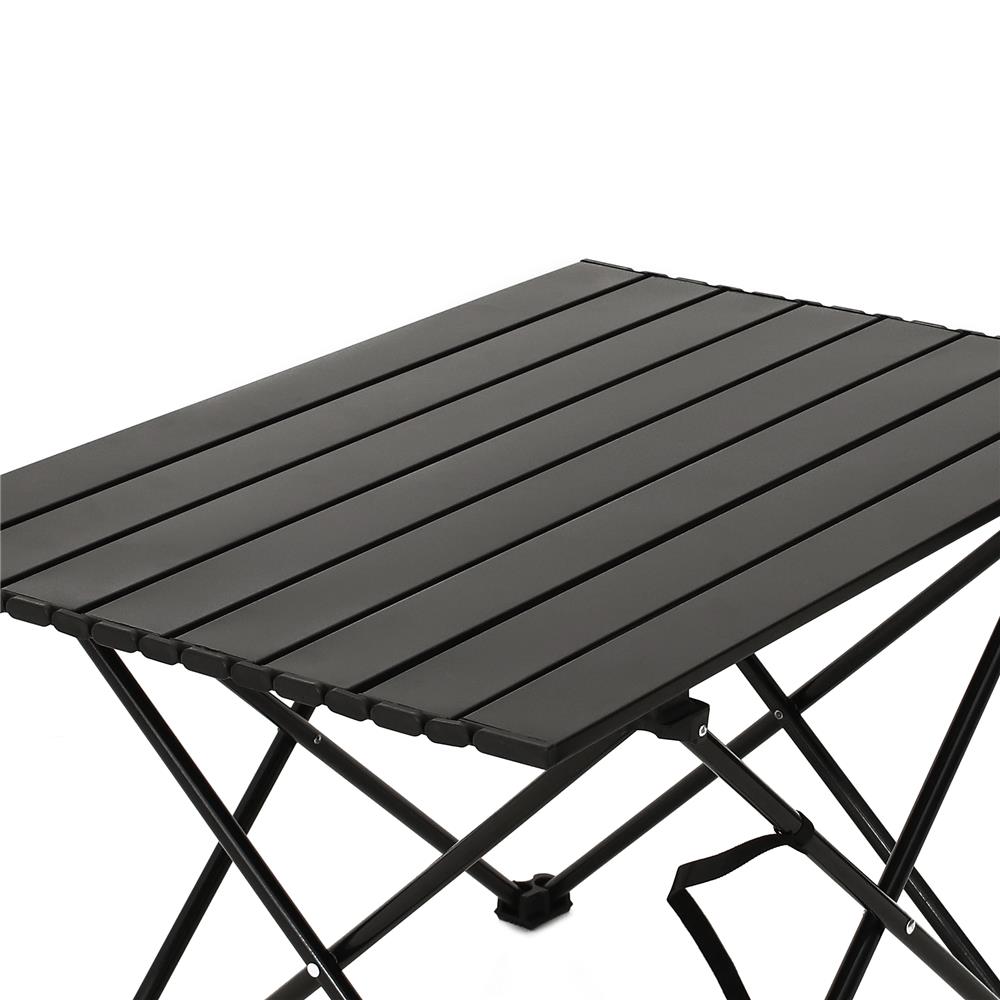 โต๊ะพับแคมป์ปิ้ง SPRING NIKKO 67 ซม. สีดำ