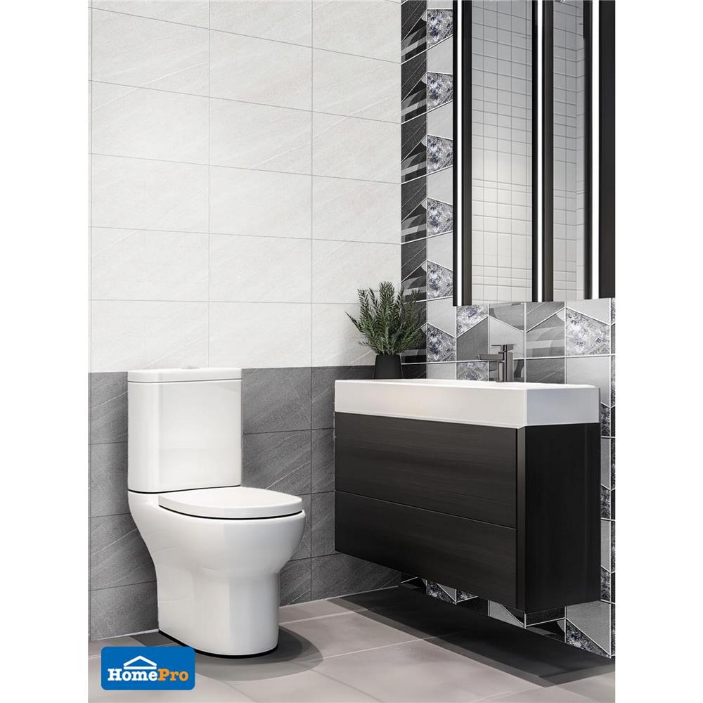 กระเบื้องผนัง 25x40 ซม. TARA โรเซลล่า เกรย์ 1 ตร.ม.