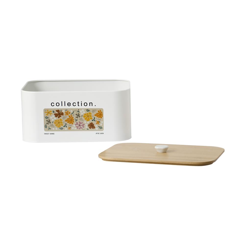 ขวดโหลเหลี่ยมฝาดึง KECH ALL BLOOM BOX L 6.4 ลิตร