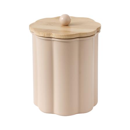 ขวดโหลกลมฝาดึง KECH PETAL 1 ลิตร สีชมพู_2