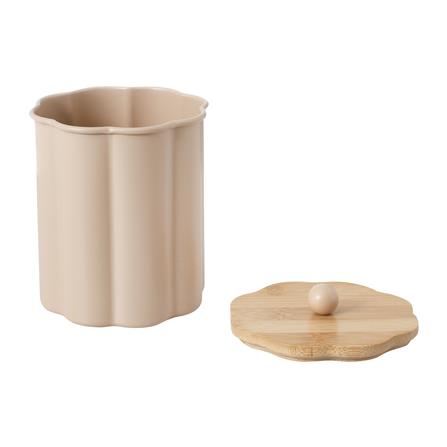 ขวดโหลกลมฝาดึง KECH PETAL 1 ลิตร สีชมพู_3