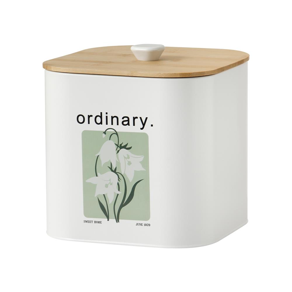 ขวดโหลเหลี่ยมฝาดึง KECH ALL BLOOM BOX M 3 ลิตร