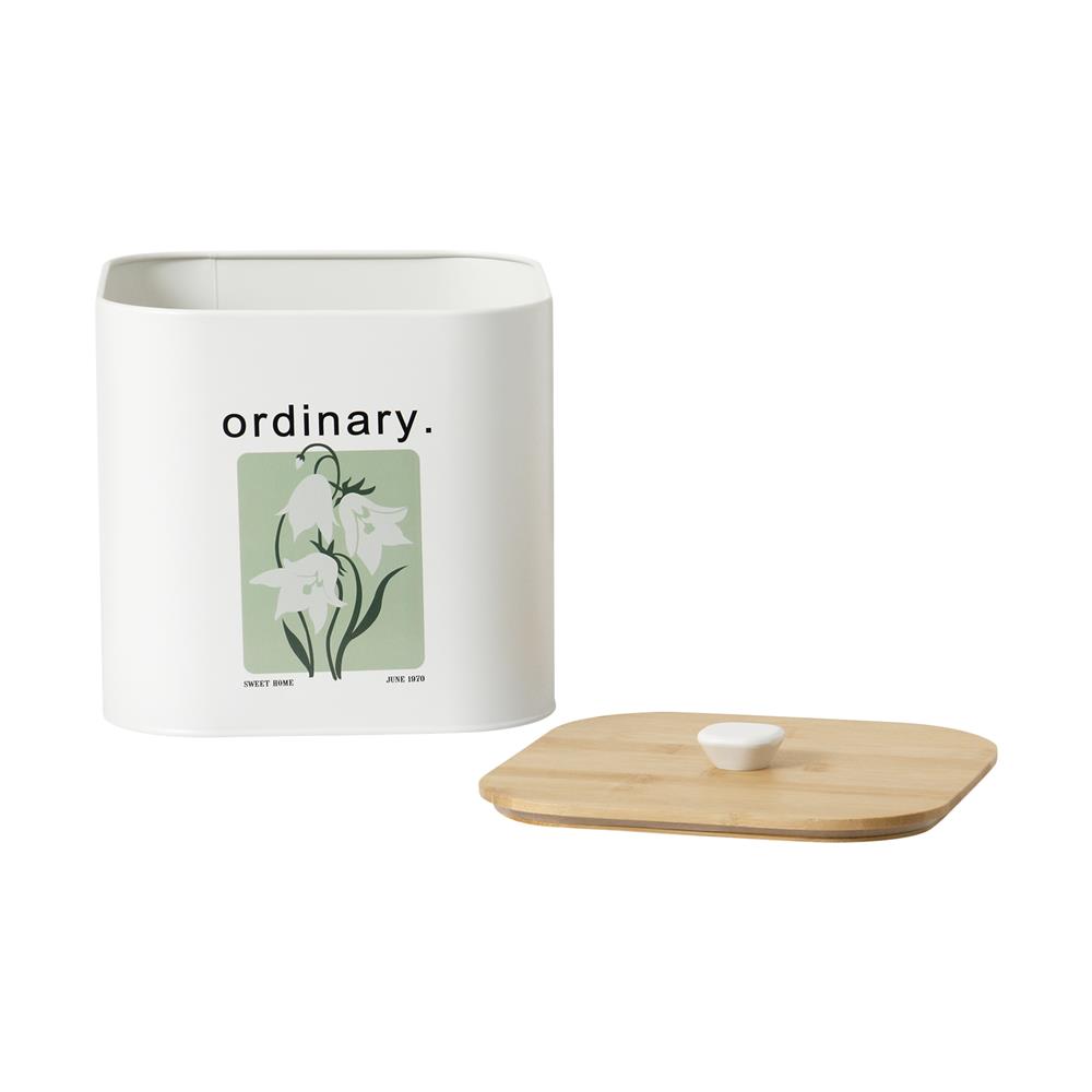 ขวดโหลเหลี่ยมฝาดึง KECH ALL BLOOM BOX M 3 ลิตร