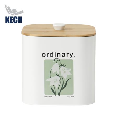 ขวดโหลเหลี่ยมฝาดึง KECH ALL BLOOM BOX M 3 ลิตร_0