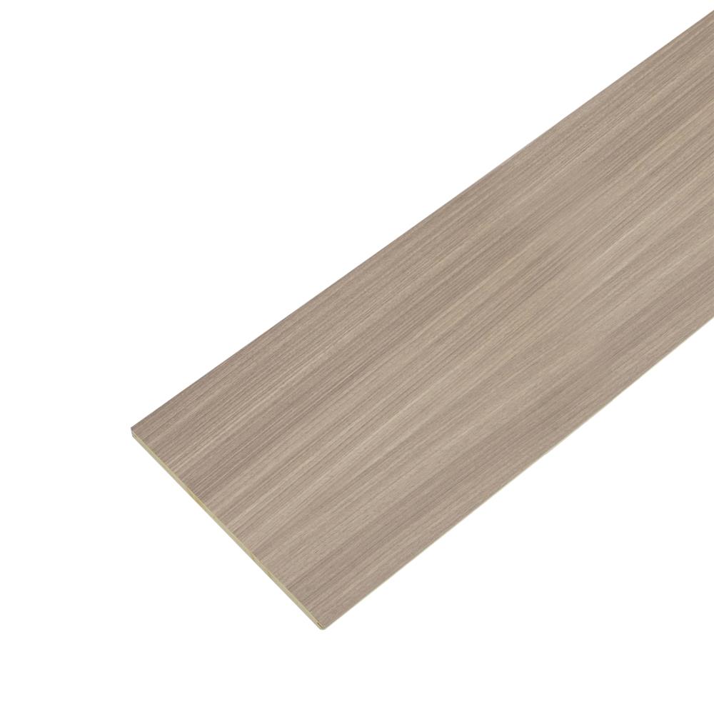 แผ่นผนัง WPC CROBERN FJ2008 WPC02 20X0.8X240 ซม. สีขาวลายไม้