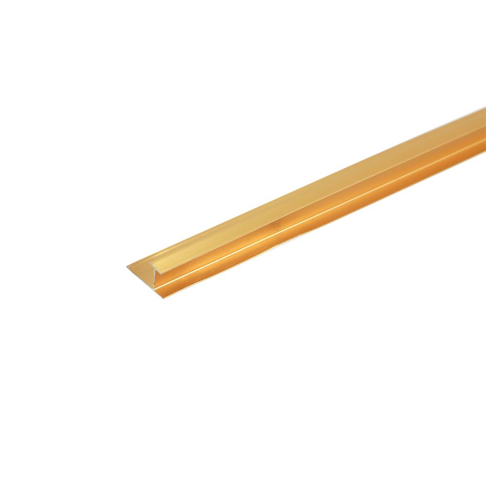 ตัวต่อผนัง อะลูมิเนียม CROBERN JA261 2X0.8X240 ซม. สีทอง