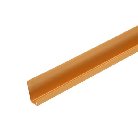 ตัวต่อผนัง อะลูมิเนียม CROBERN JA260 2X0.8X240 ซม. สีทอง_0