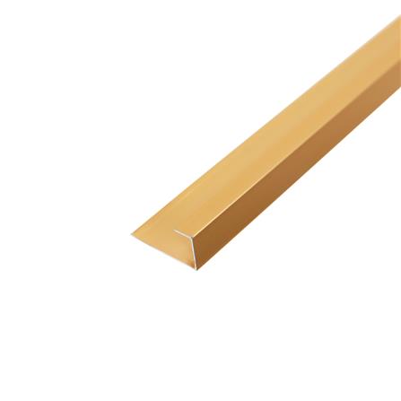 ตัวต่อผนัง อะลูมิเนียม CROBERN JA260 2X0.8X240 ซม. สีทอง_1