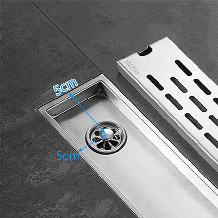 รางน้ำทิ้ง CASSA CL0286 20 ซม. สีเงิน_3