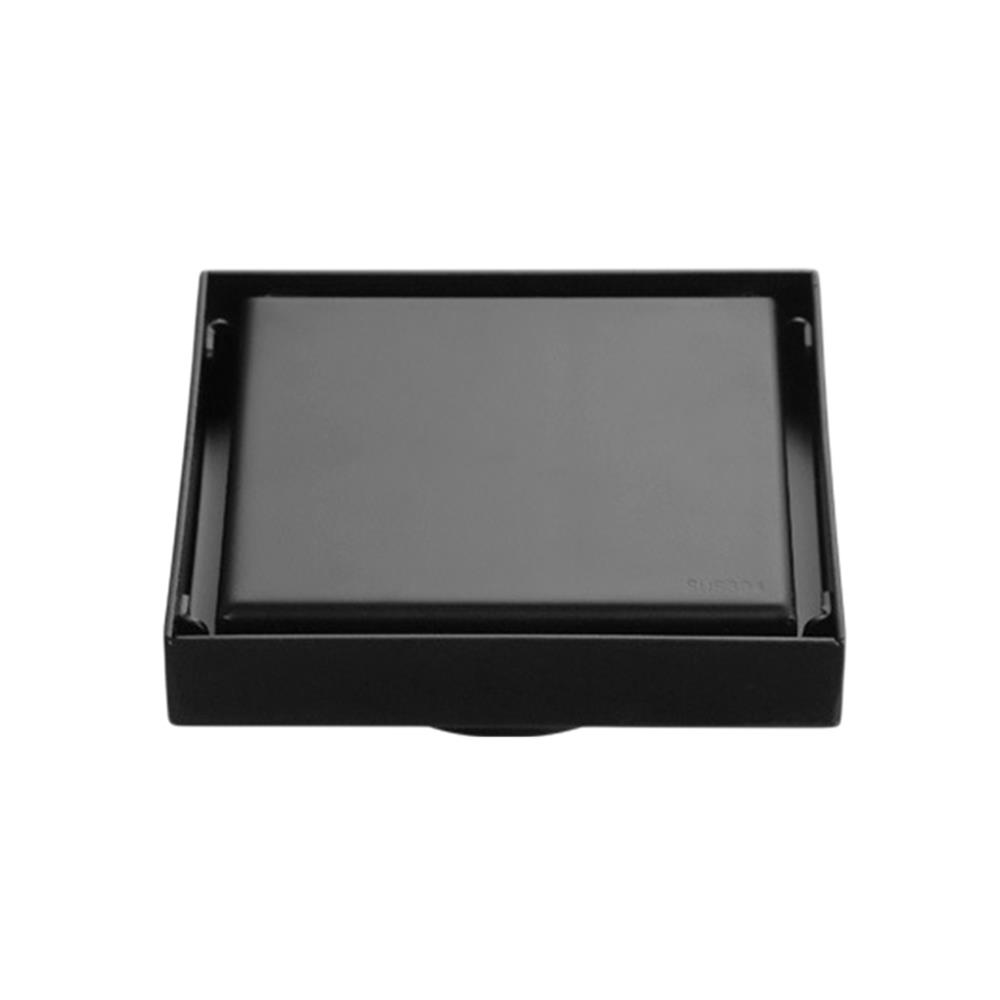 ตะแกรงกันกลิ่นเหลี่ยม CASSA CM0010 12 ซม. สีดำ