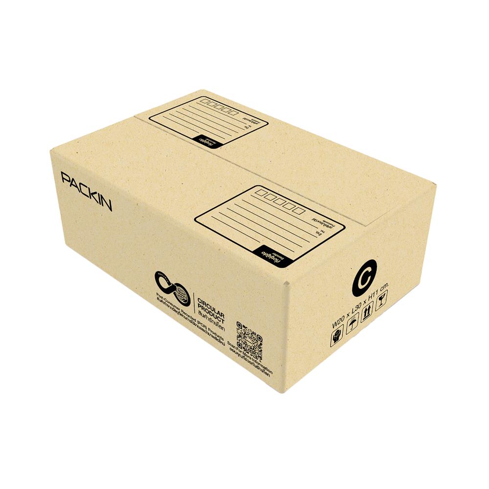 กล่องไปรษณีย์ PACK IN เบอร์ C 20x30x11 ซม. (แพ็ก 20 ชิ้น)