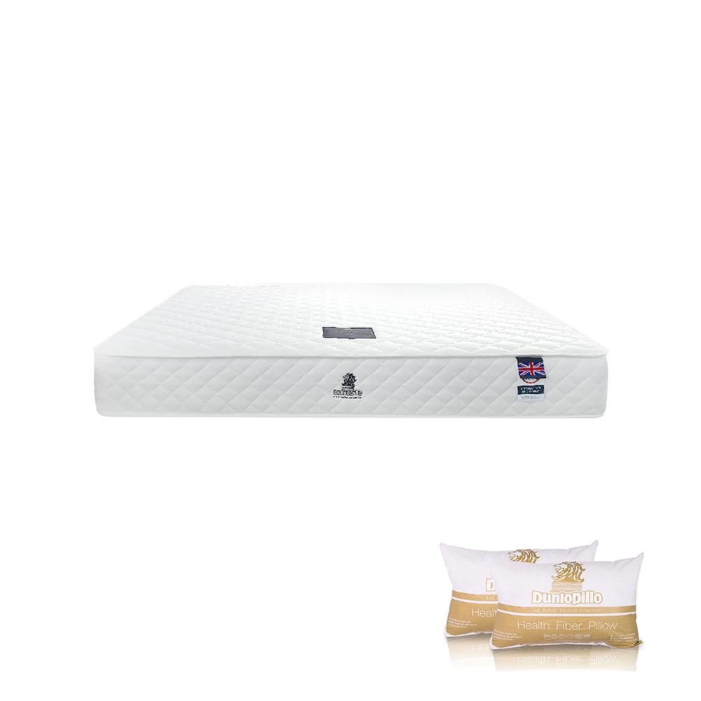 ที่นอน 6 ฟุต DUNLOPILLO ONTARIO พร้อมหมอนหนุน 2 ชิ้น