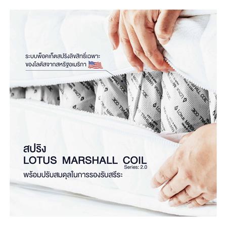 ที่นอน 3.5 ฟุต LOTUS VOLANT พร้อมหมอนหนุน 1 ชิ้น_5