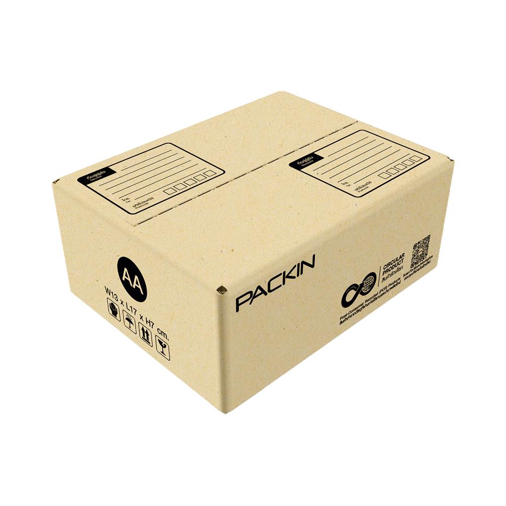 กล่องไปรษณีย์ PACK IN เบอร์ AA 13x17x7 ซม. (แพ็ก 20 ชิ้น)