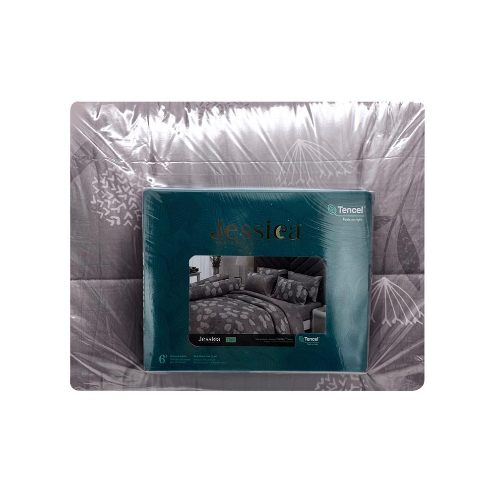 ชุดผ้าปูที่นอน 6 ฟุต (ชุด 6 ชิ้น) JESSICA TENCEL 20209-T866