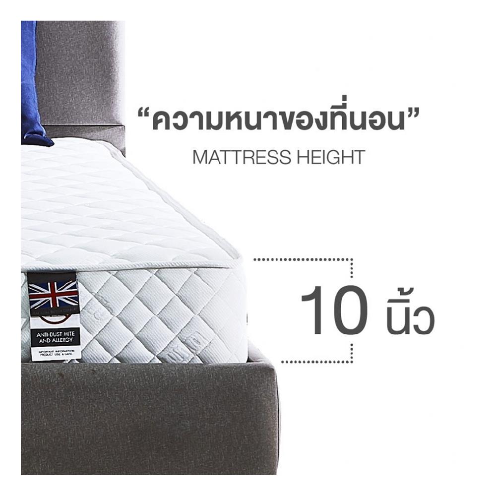 ที่นอน 3.5 ฟุต DUNLOPILLO ONTARIO พร้อมหมอนหนุน 1 ชิ้น