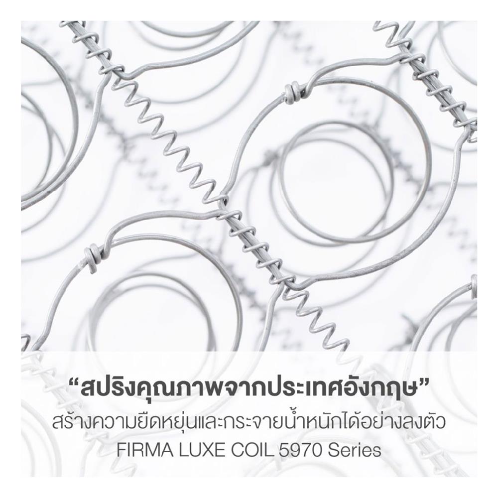 ที่นอน 5 ฟุต DUNLOPILLO ONTARIO พร้อมหมอนหนุน 2 ชิ้น