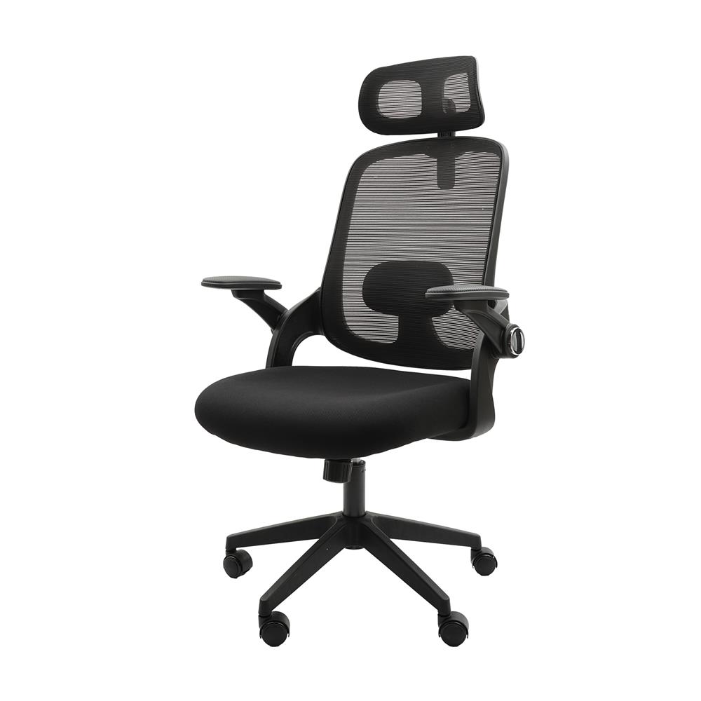 เก้าอี้สุขภาพ MODENA ERGO SOLAR NET สีดำ