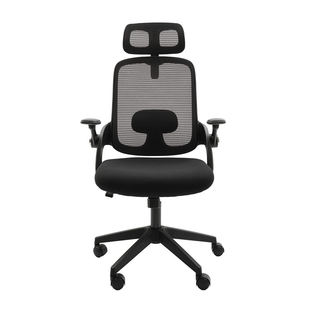 เก้าอี้สุขภาพ MODENA ERGO SOLAR NET สีดำ