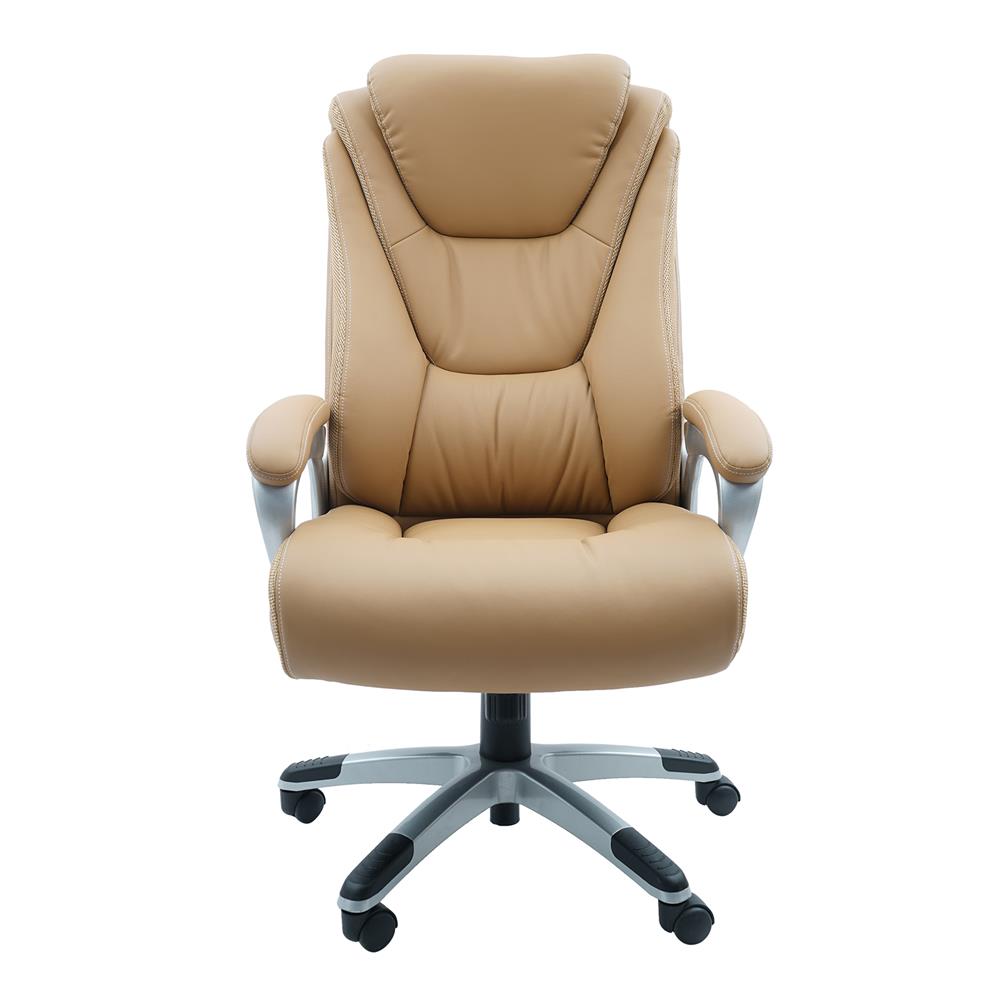 เก้าอี้สำนักงาน MODENA BOSS BR PVC สีน้ำตาล