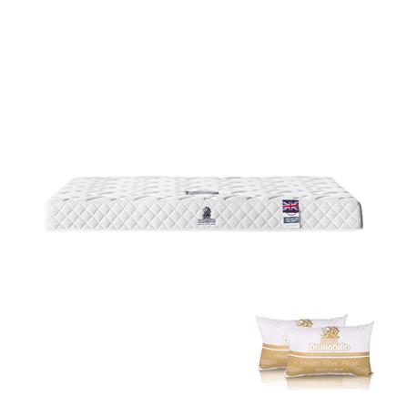 ที่นอน 6 ฟุต DUNLOPILLO DOVER (พร้อมหมอนหนุน 2 ชิ้น)_0