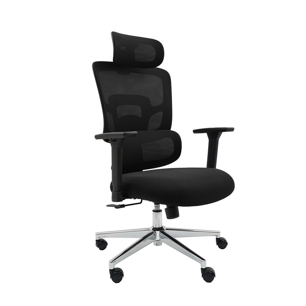 เก้าอี้สุขภาพ MODENA ERGO CURVE PRO NET สีดำ