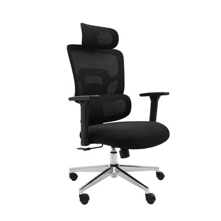 เก้าอี้สุขภาพ MODENA ERGO CURVE PRO NET สีดำ_1