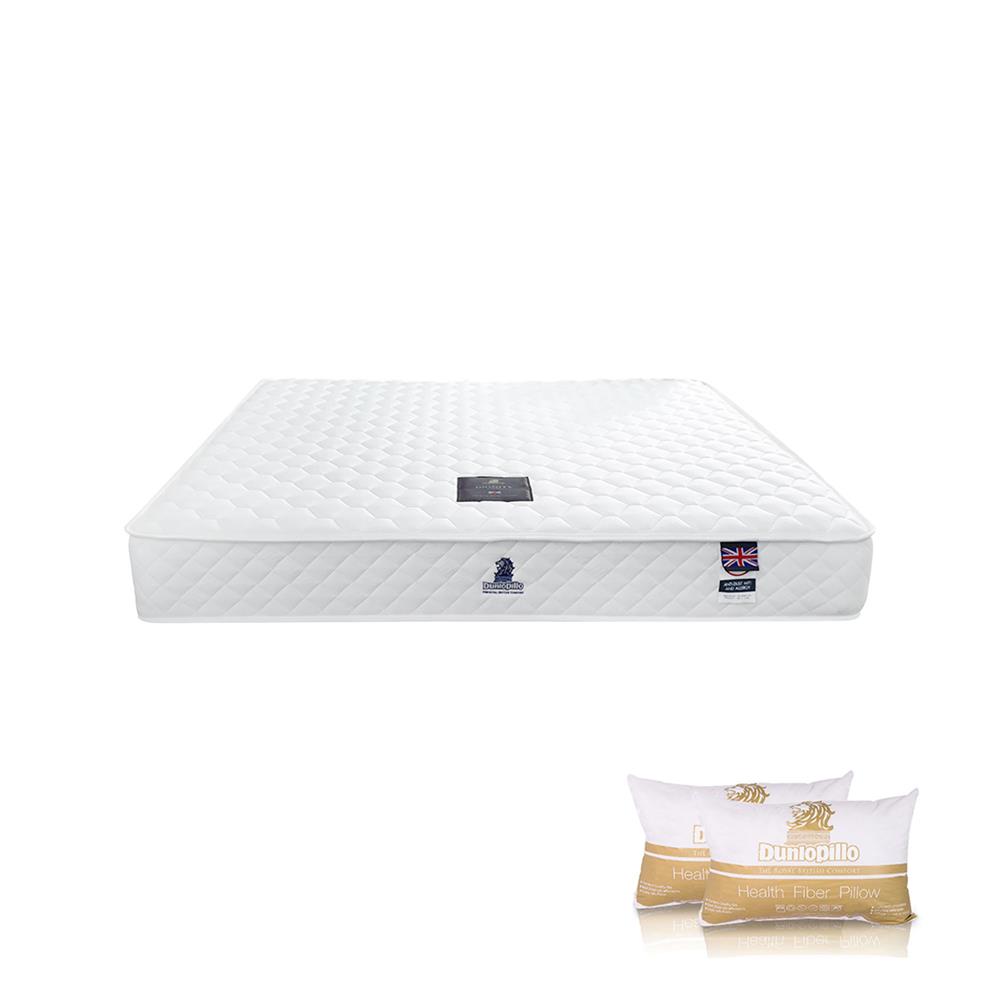 ที่นอน 6 ฟุต DUNLOPILLO DIGNITY พร้อมหมอนหนุน 2 ชิ้น
