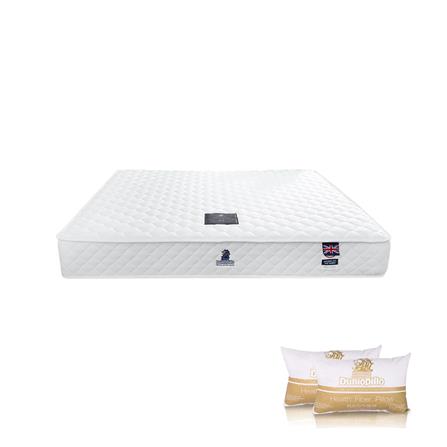 ที่นอน 6 ฟุต DUNLOPILLO DIGNITY พร้อมหมอนหนุน 2 ชิ้น_0