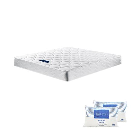 ที่นอน 5 ฟุต LOTUS EVAN พร้อมหมอนหนุน 2 ชิ้น_0