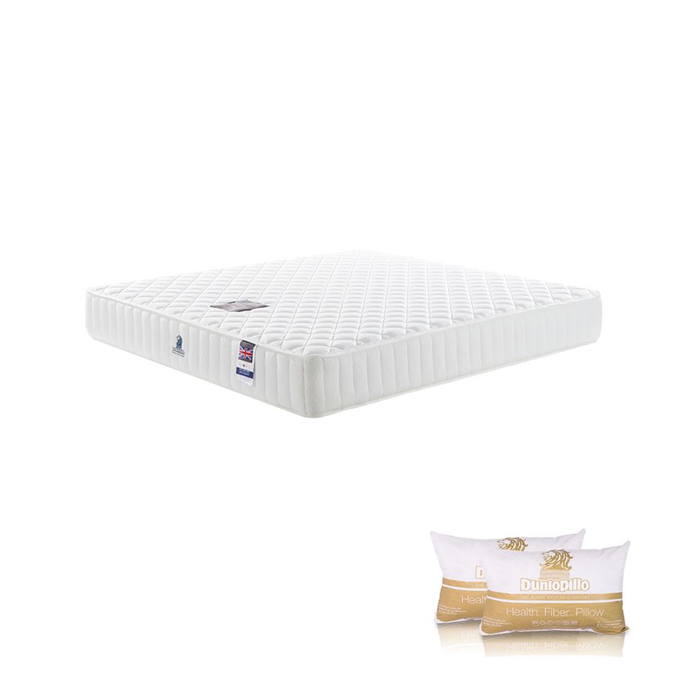 ที่นอน 6 ฟุต DUNLOPILLO ANGEL พร้อมหมอนหนุน 2 ชิ้น