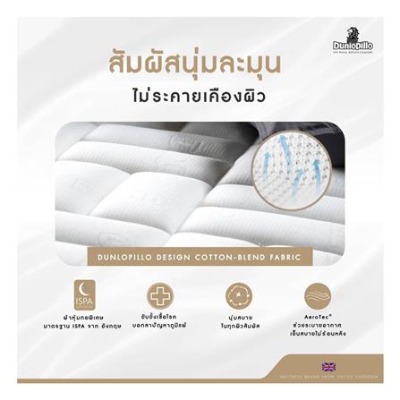 ที่นอน 5 ฟุต DUNLOPILLO DOVER (พร้อมหมอนหนุน 2 ชิ้น)_3