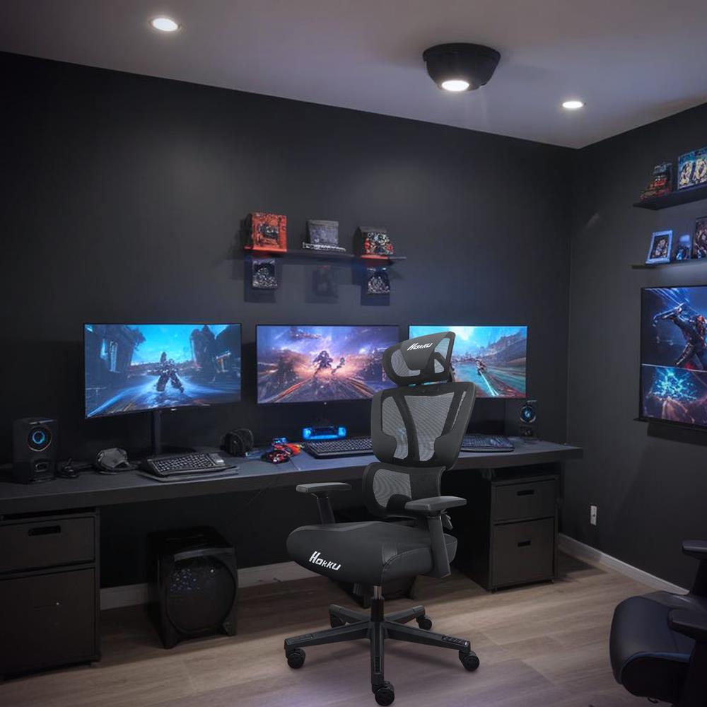 เก้าอี้สุขภาพ SURE HOKKU PL-41GM สีดำ