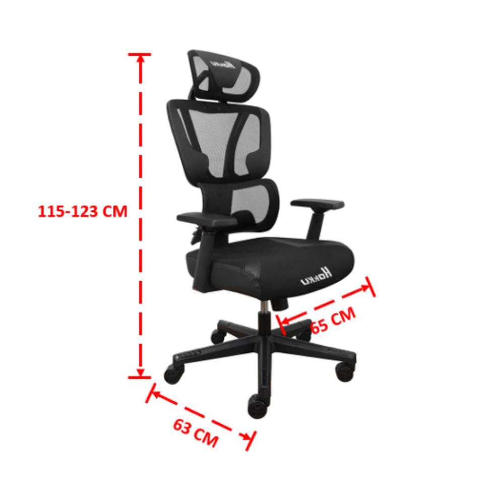 เก้าอี้สุขภาพ SURE HOKKU PL-41GM สีดำ