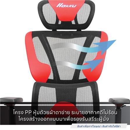 เก้าอี้สุขภาพ SURE HOKKU PL-41GM สีดำ_6