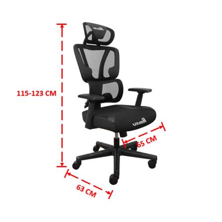 เก้าอี้สุขภาพ SURE HOKKU PL-41GM สีดำ_11