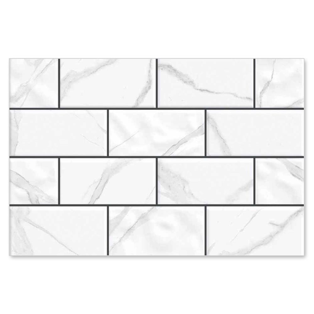 กระเบื้องผนัง 8x12 นิ้ว CARAMO โอทิส ดำ A 1 ตร.ม.