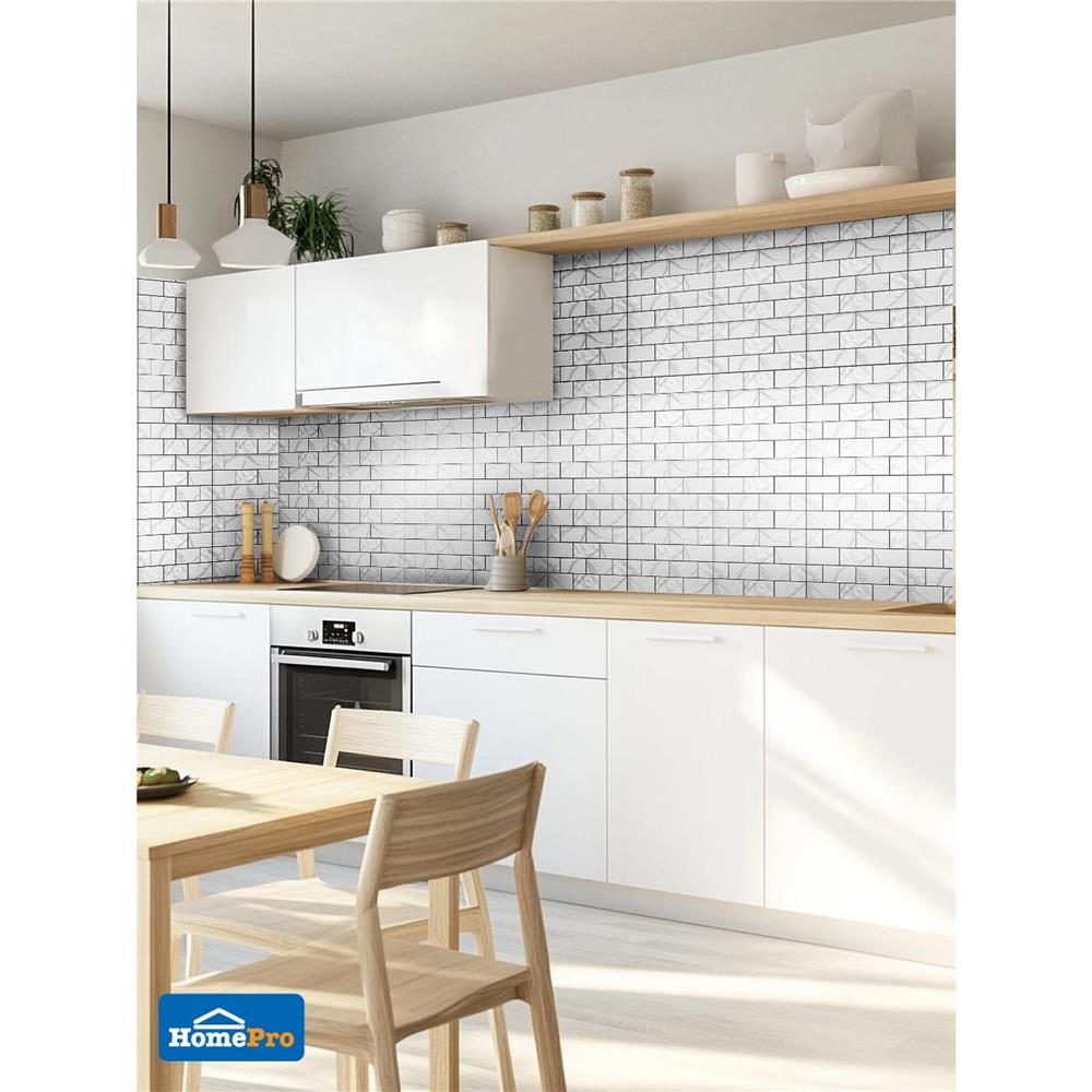 กระเบื้องผนัง 8x12 นิ้ว CARAMO โอทิส ดำ A 1 ตร.ม.