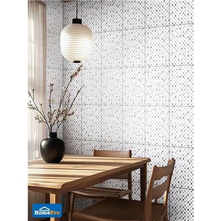 กระเบื้องผนัง 8x12 นิ้ว CARAMO บอลลี่ เทาอ่อน A 1 ตร.ม._6