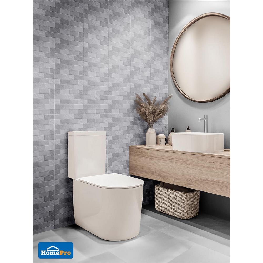 กระเบื้องผนัง 8x12 นิ้ว CARAMO โจดี้ เทา A 1 ตร.ม.