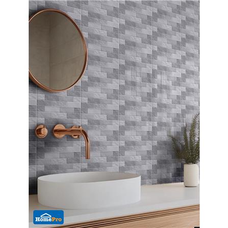 กระเบื้องผนัง 8x12 นิ้ว CARAMO โจดี้ เทา A 1 ตร.ม._3