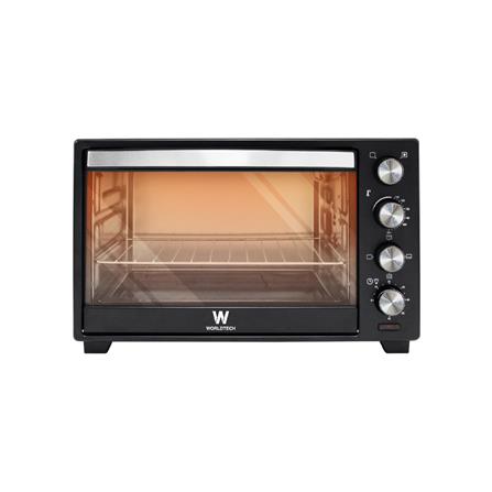 เตาอบเล็กแมนนวล WORLDTECH WT-OV48L สีดำ
