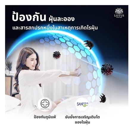ที่นอน 6 ฟุต LOTUS PREMIUM (พร้อมหมอนหนุน 2 ชิ้น)_11