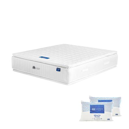 ที่นอน 6 ฟุต LOTUS SUPREME พร้อมหมอนหนุน 2 ชิ้น_0