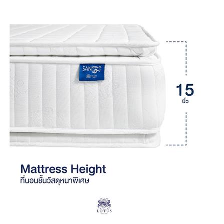 ที่นอน 6 ฟุต LOTUS SUPREME พร้อมหมอนหนุน 2 ชิ้น_16