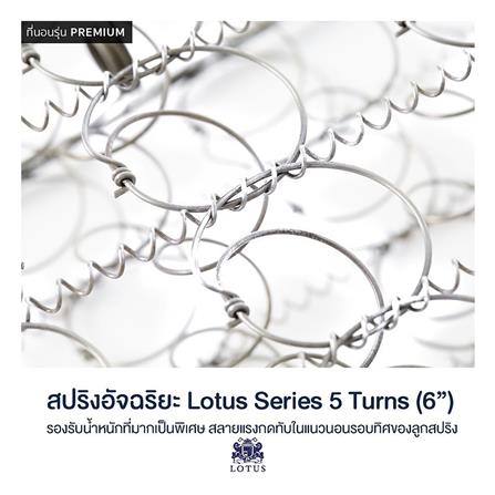 ที่นอน 3.5 ฟุต LOTUS PREMIUM พร้อมหมอนหนุน 1 ชิ้น_7
