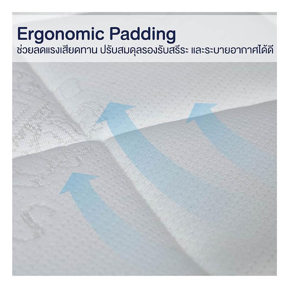 ที่นอน 3.5 ฟุต LOTUS SUPREME พร้อมหมอนหนุน 1 ชิ้น