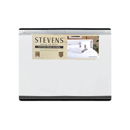 ชุดผ้าปูที่นอน 6 ฟุต 6 ชิ้น STEVENS COTTON FRESH SATEEN CL28GR_4